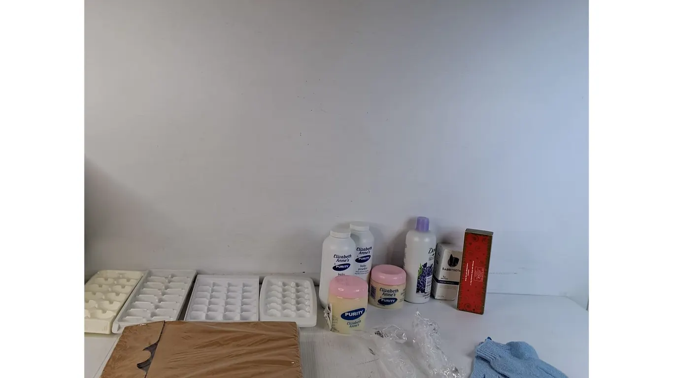 Ice Cube Trays, Baby Powder, Magic Mitts, Pumps, Misc