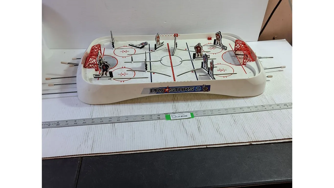 Pro Stars 2 Tabletop Hockey Game - As Is