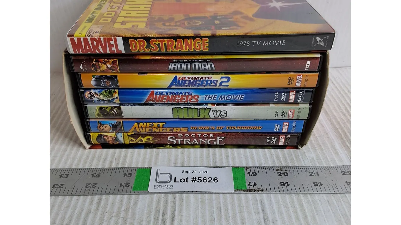 (7) Marvel DVD Movies