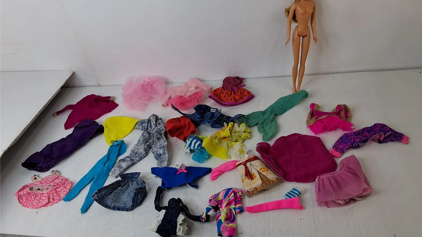 Barbie Doll & Clothes