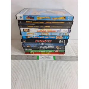 (12) DVD Movies-Jumanji,Animal House,X2,X-Men and more