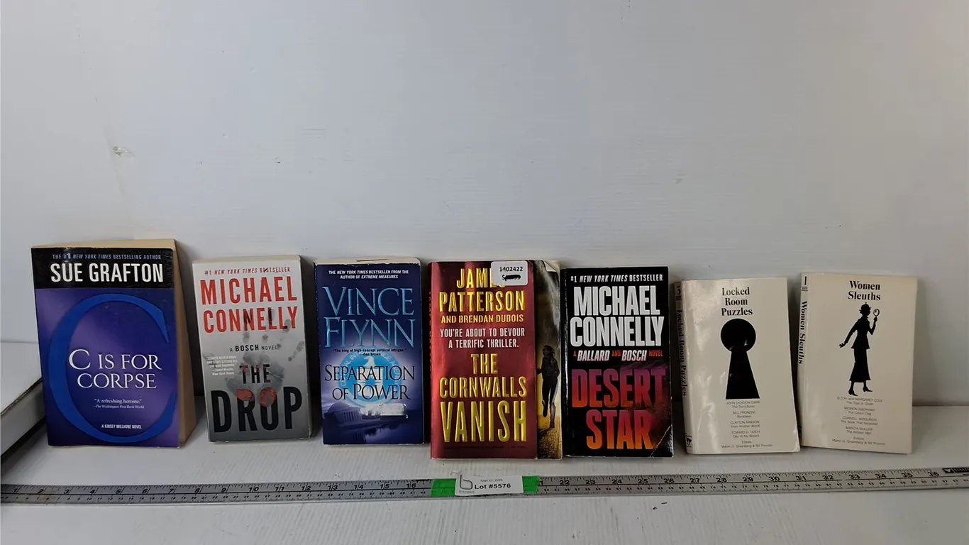 (7) Mostly Thriller Novels