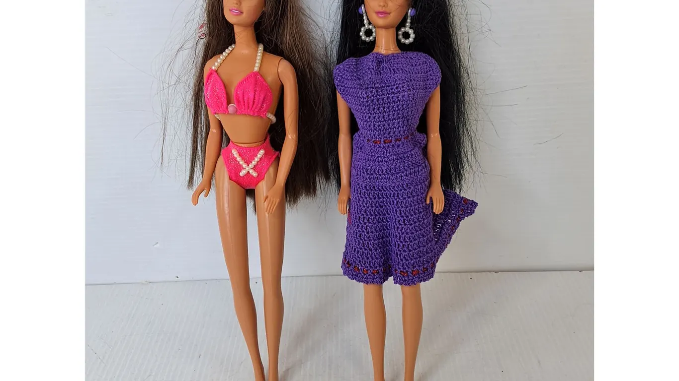 (2) Barbie Dolls