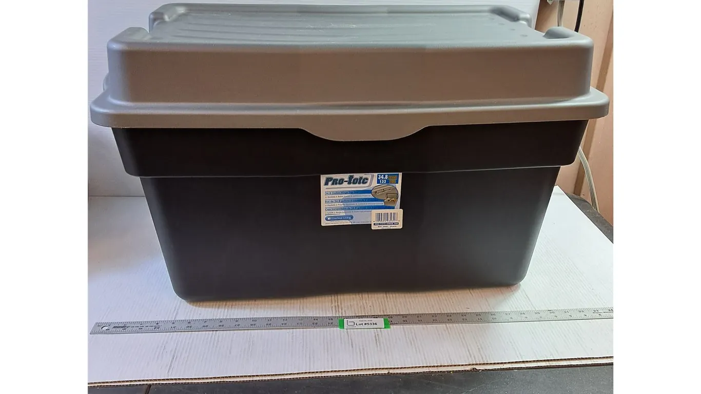 Pro-Tote 132 Litre Storage Tote - 30x18", Pickup Only