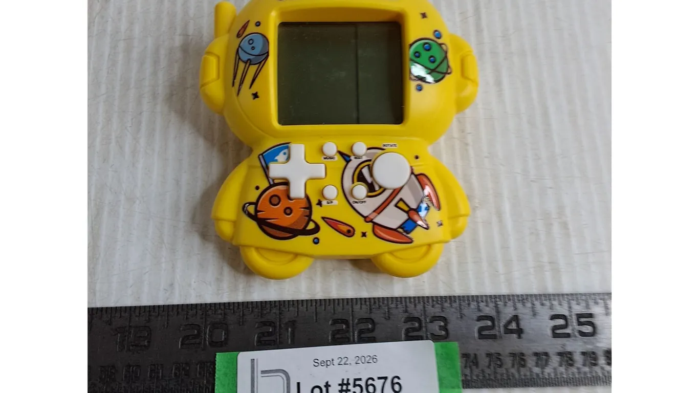Hand Held Space Invaders Mini Game