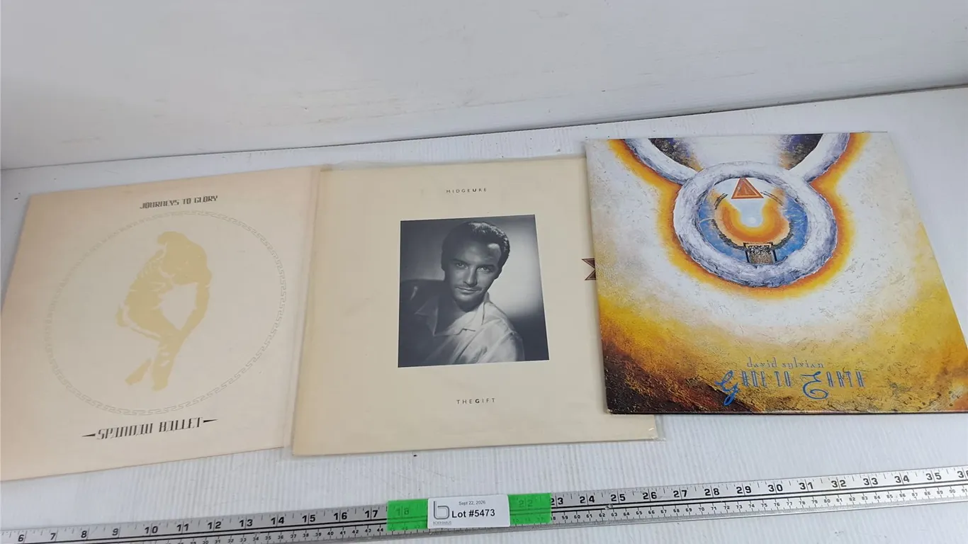 Assorted Vinyl Records - David Sylvian, Journeys To Glory, Midgeure