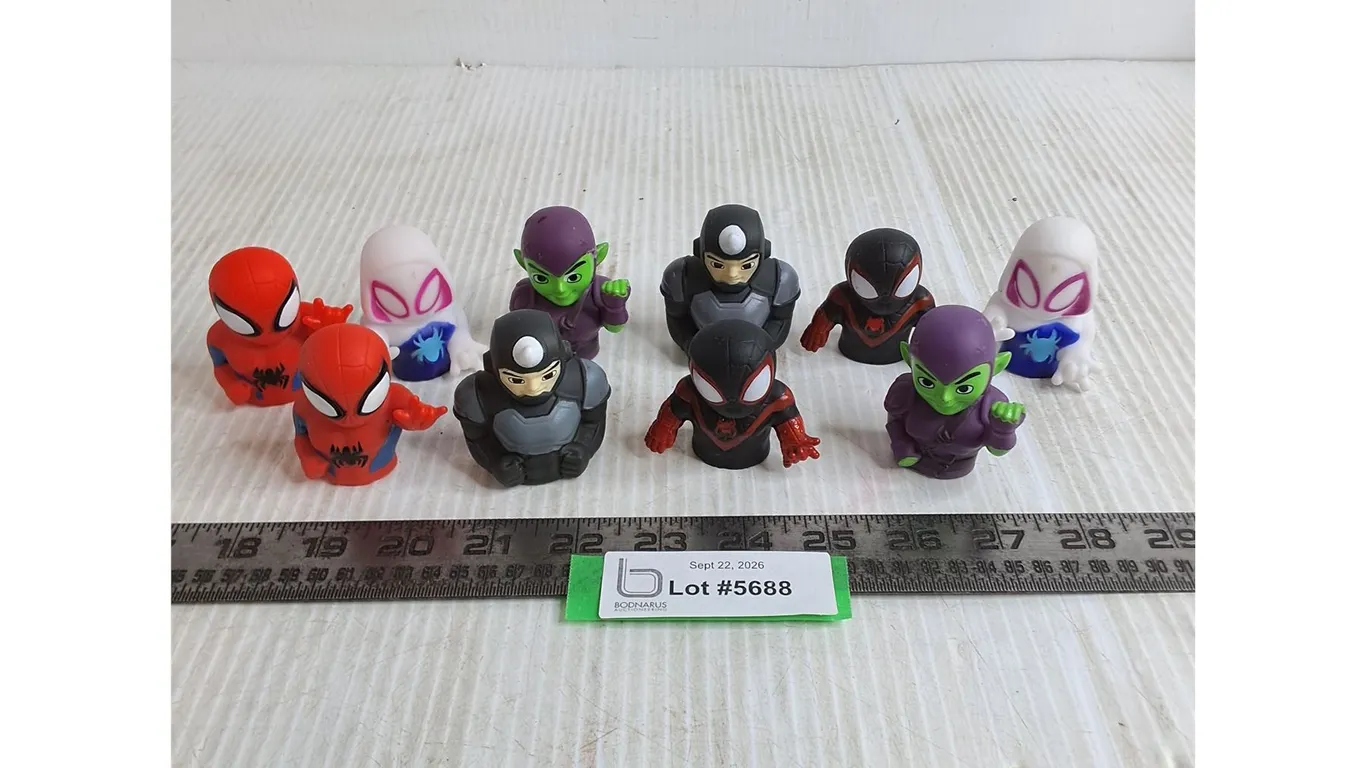 (10) Spider-Man Finger Puppets