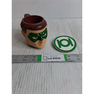 Official DC Comics Green Lantern Belt Buckle, DC Comics 1995 Robin Cup