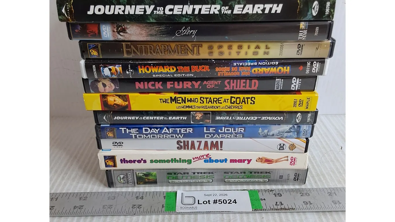 (12) DVD Movies-Knocked Up,Shazam,The Day After Tomorrow and more