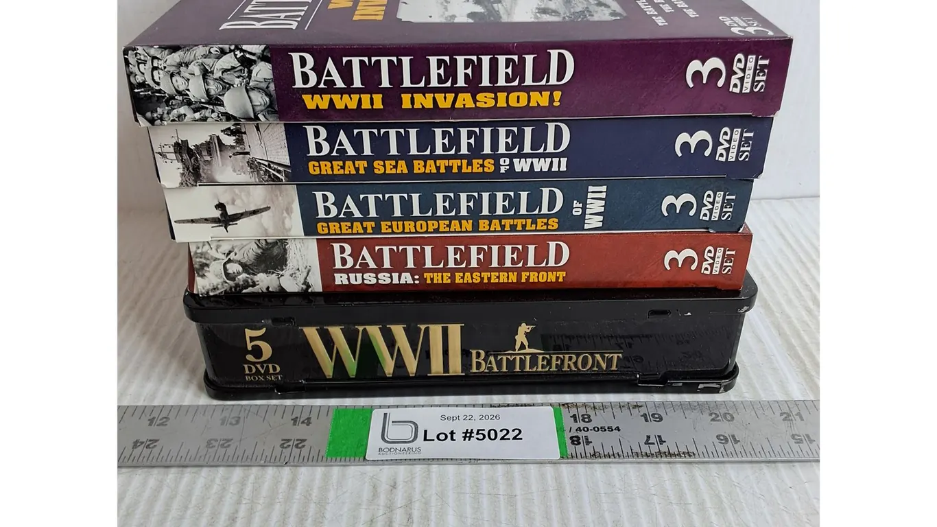 (5) DVD Collections of World War II