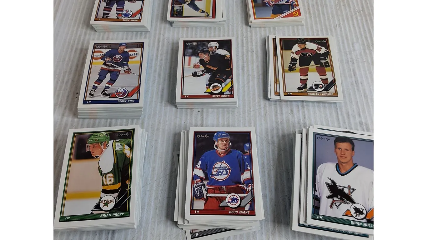 1991 O-Pee-Chee Hockey Cards