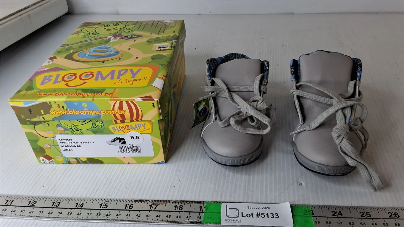 Bloompy Cinza Toddler Boy's Boots-9.5