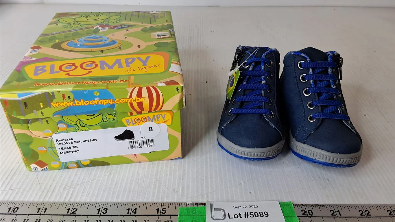 Bloompy Marinho Boy's Toddler Shoes- Size 8