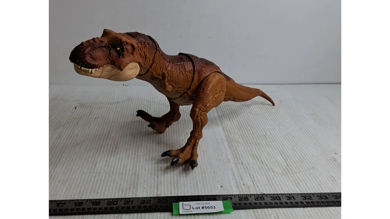 Jurassic Park Battery Powered T-Rex Toy - As is