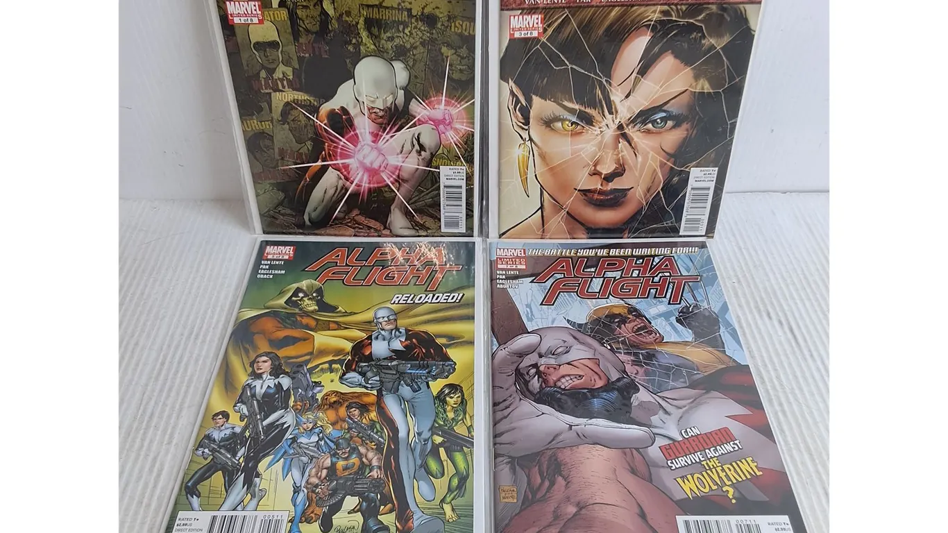 Alpha Flight Comic Book-Editions #1-8