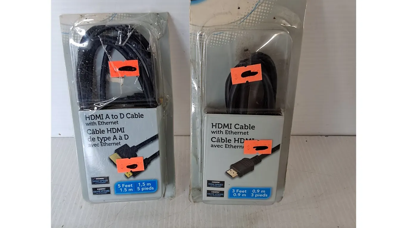 (2) HDMI Cables