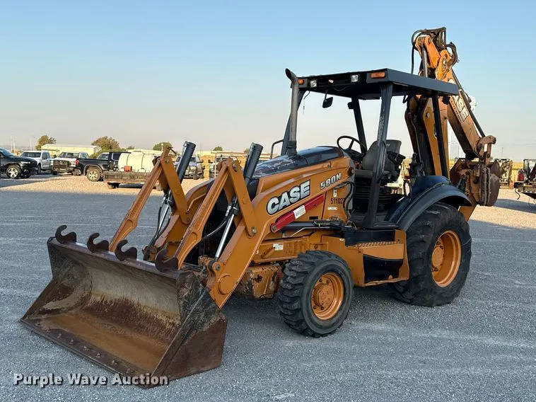 2015 Case 580N backhoe