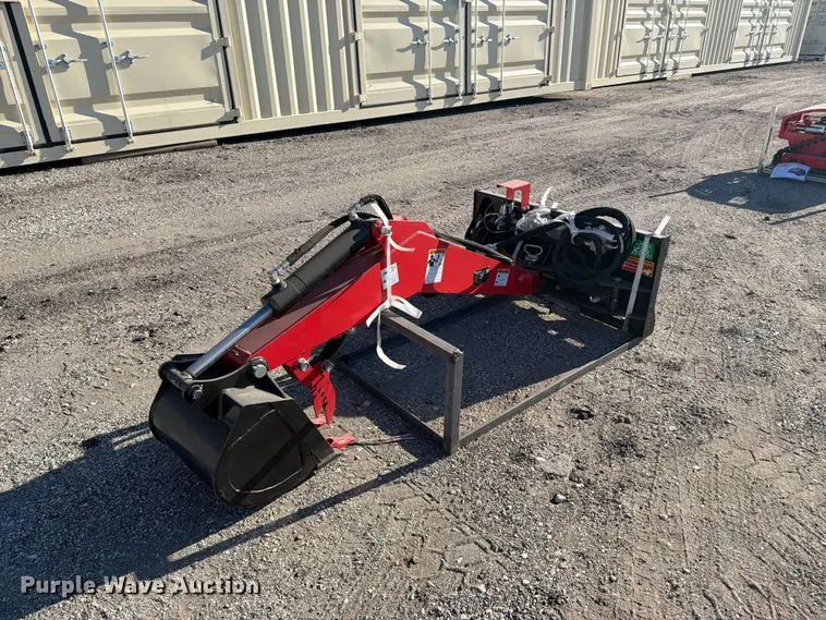 Raytree RMDB82 skid steer backhoe