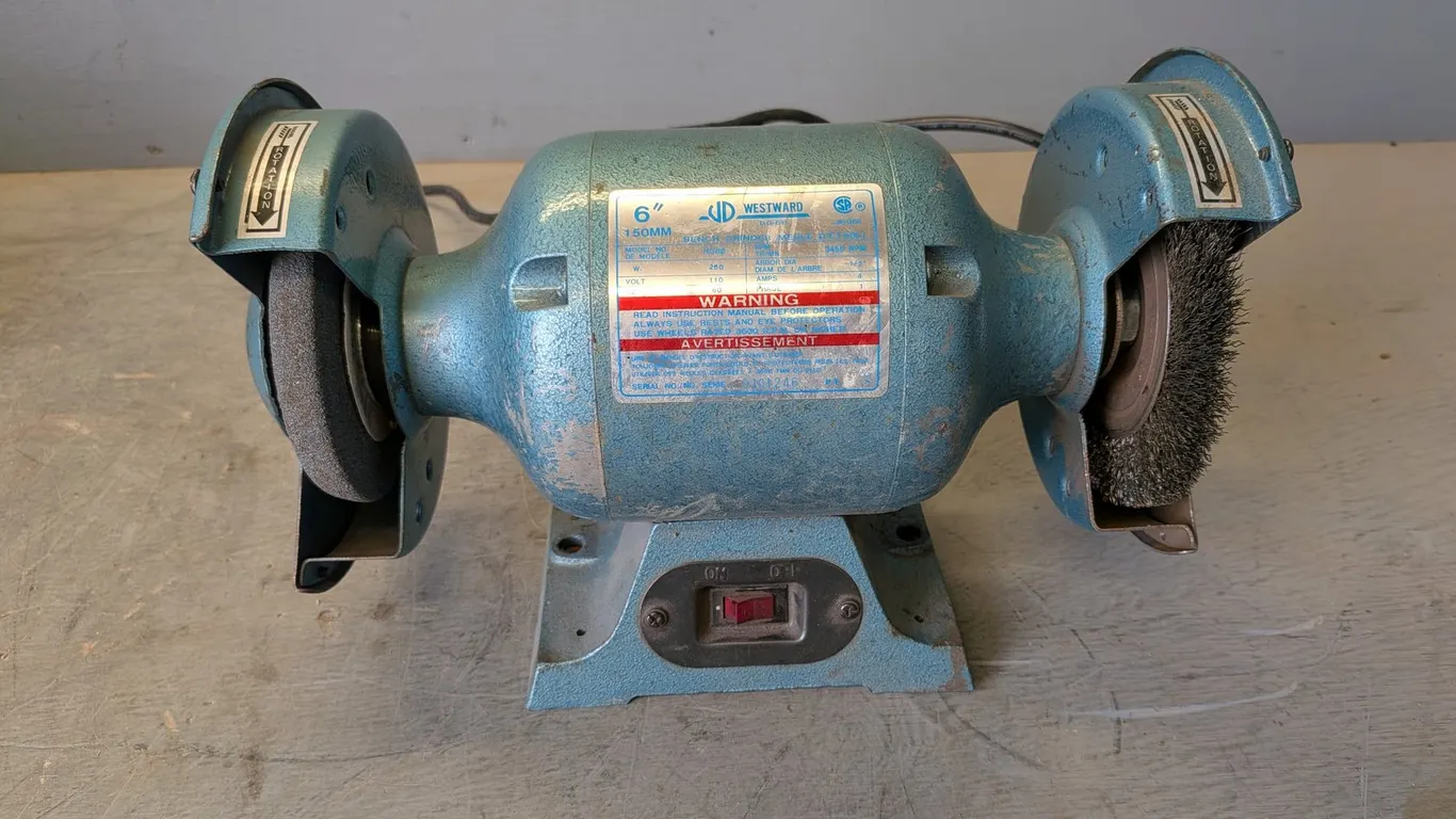 Westward 6" Bench Grinder