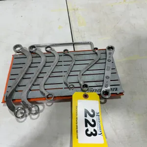 Snap-On S-Shape Wrench Set On Tray