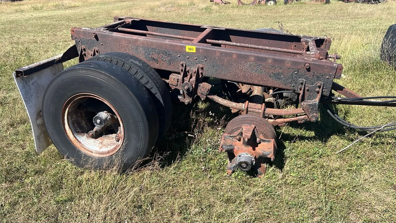 OFFSITE - Semi rear ends and frame