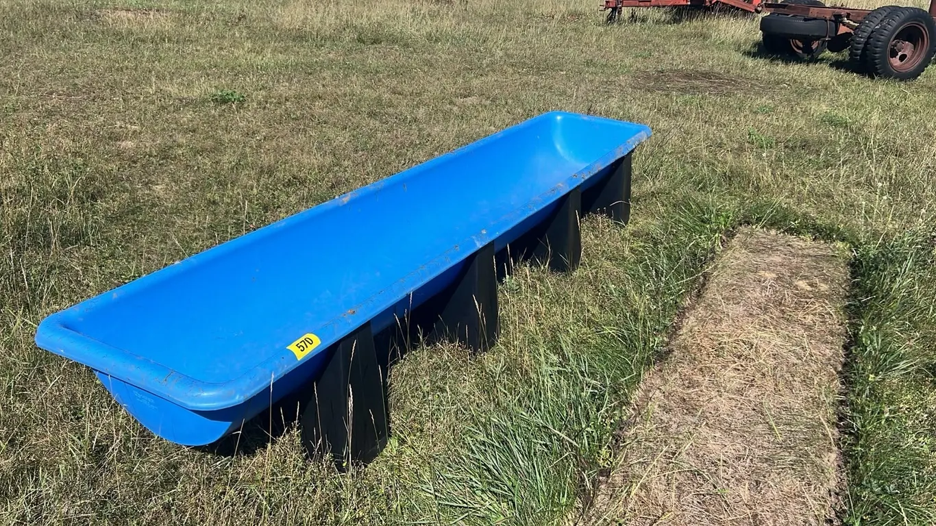 OFFSITE - 12' Poly Feed trough