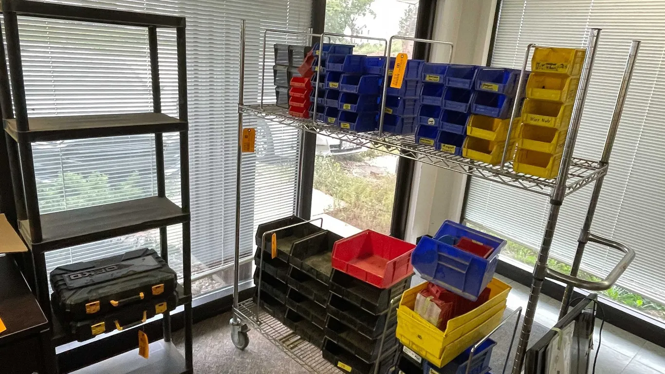 (2) Shelving Units