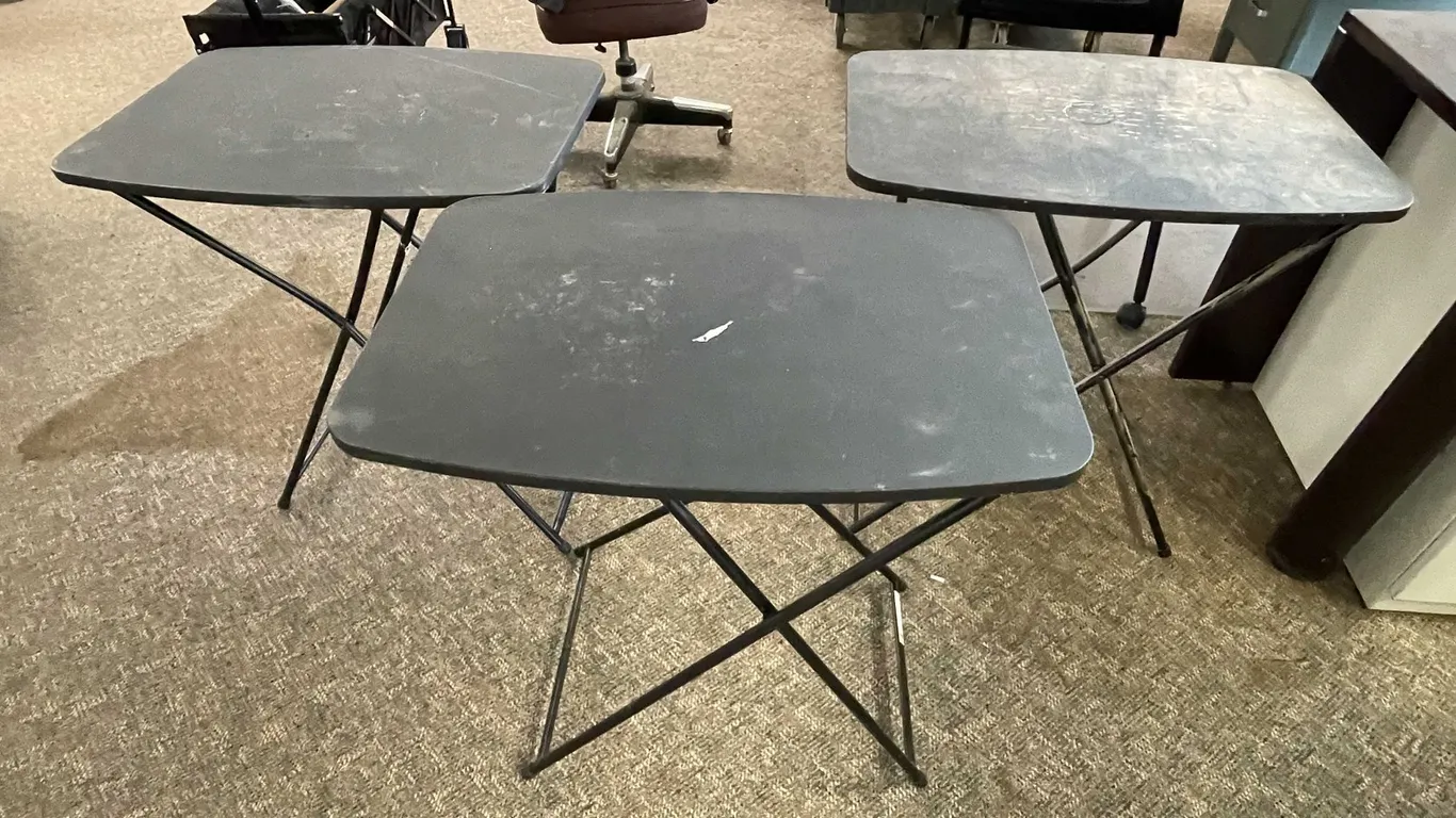 (3) Poly Folding Tables