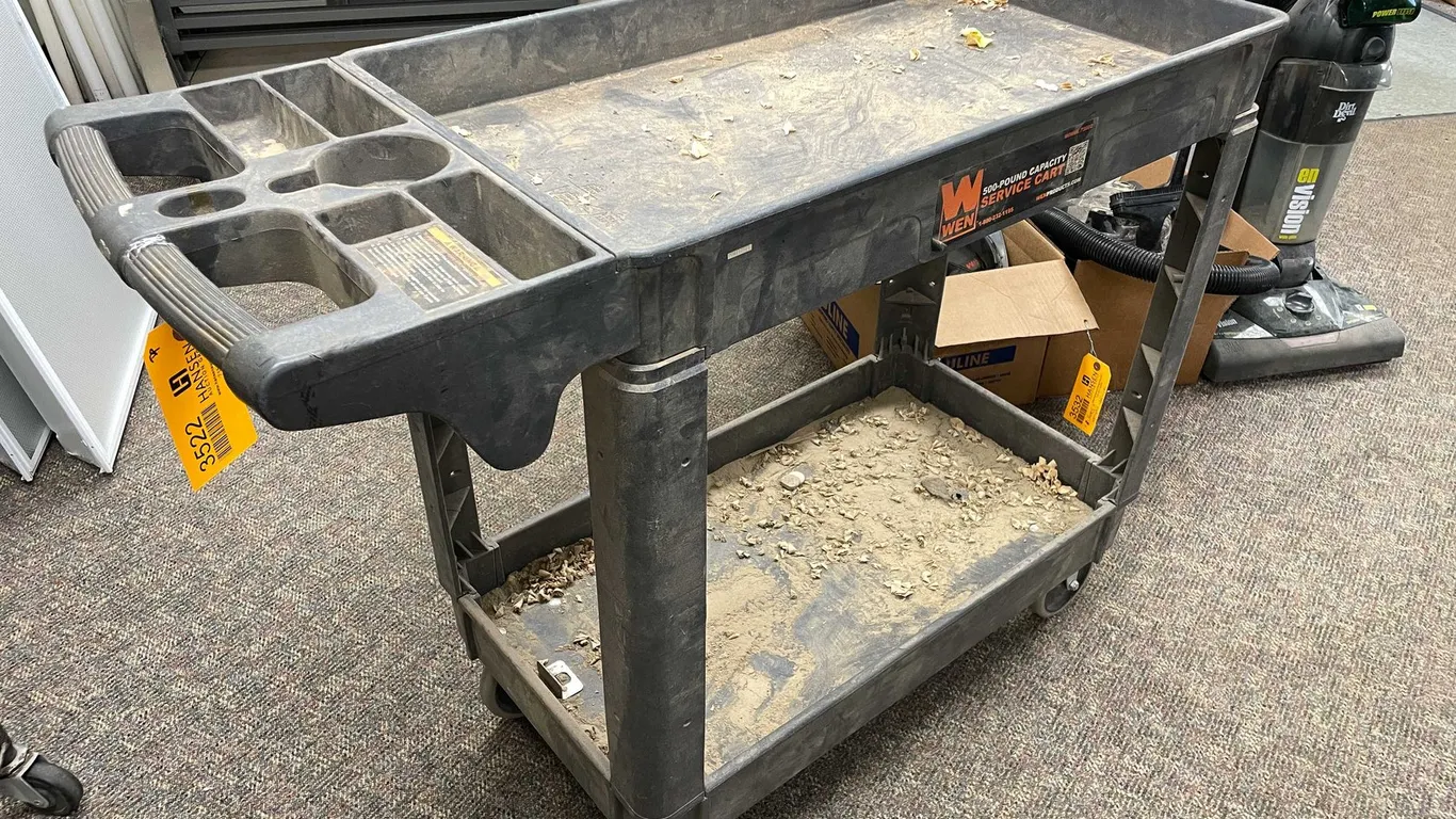Wen Poly Rolling Cart