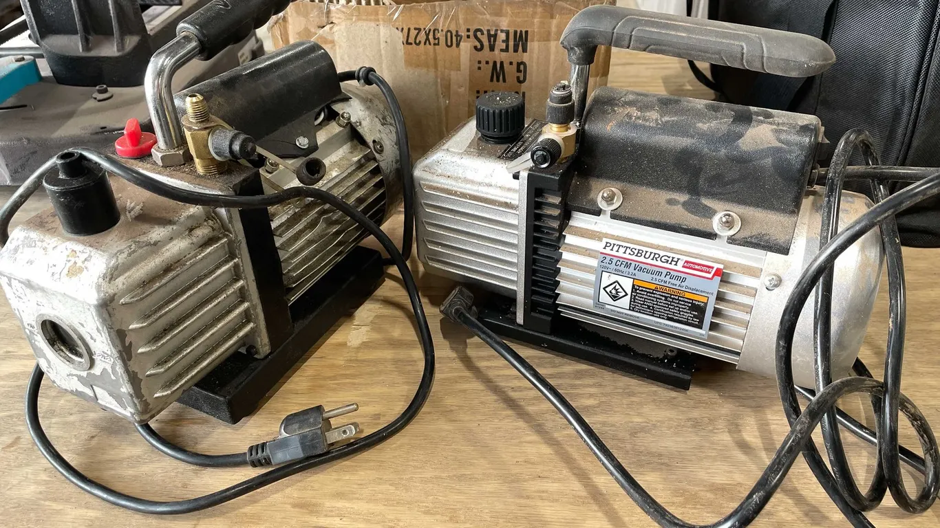 (2) Vacuum Pumps