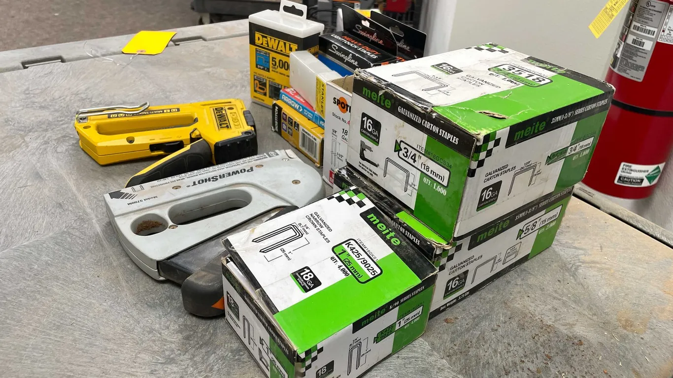(2) Staplers and Staples