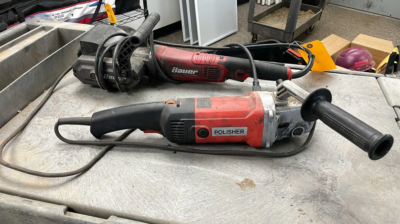 (2) Corded Hand Polishers