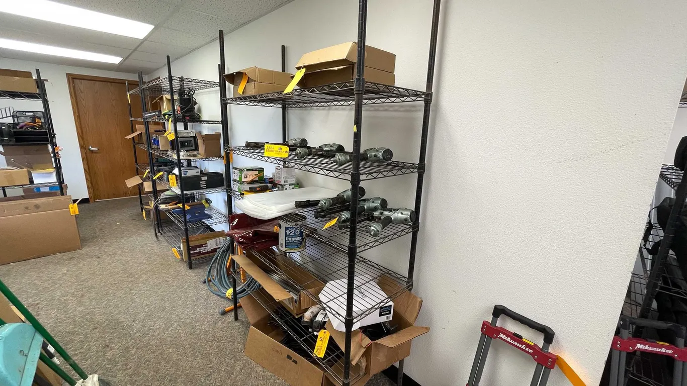 (2) Metal Wire Racks