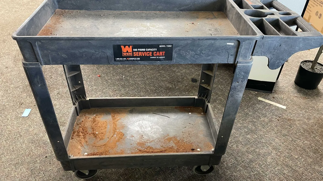 Wen Poly Rolling Cart