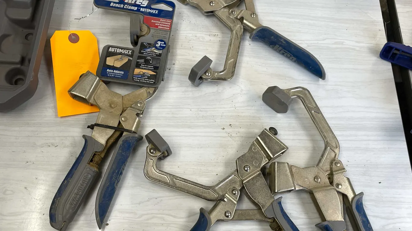 (4) Kreg Bench Clamps