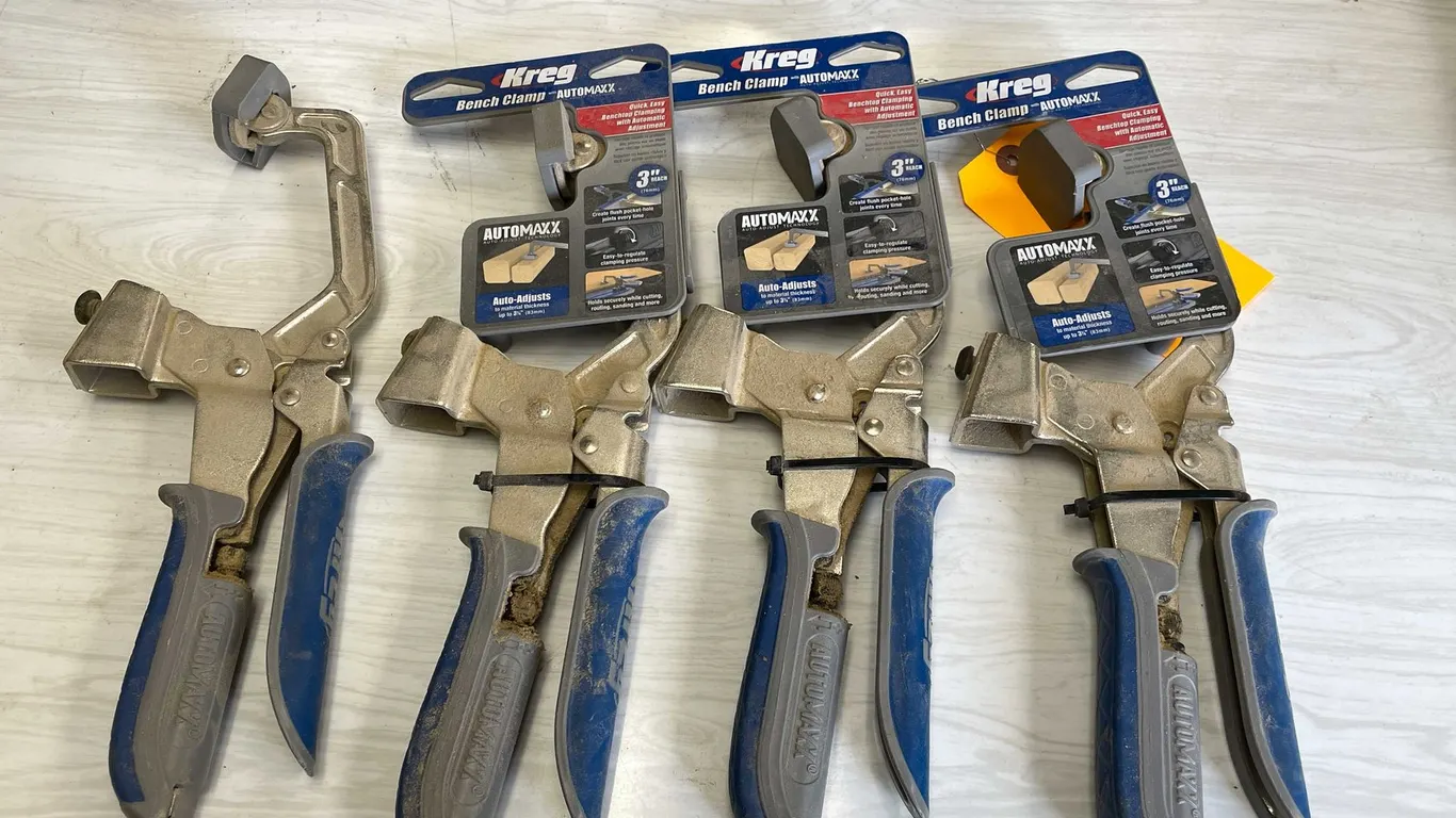 (4) Kreg Bench Clamps