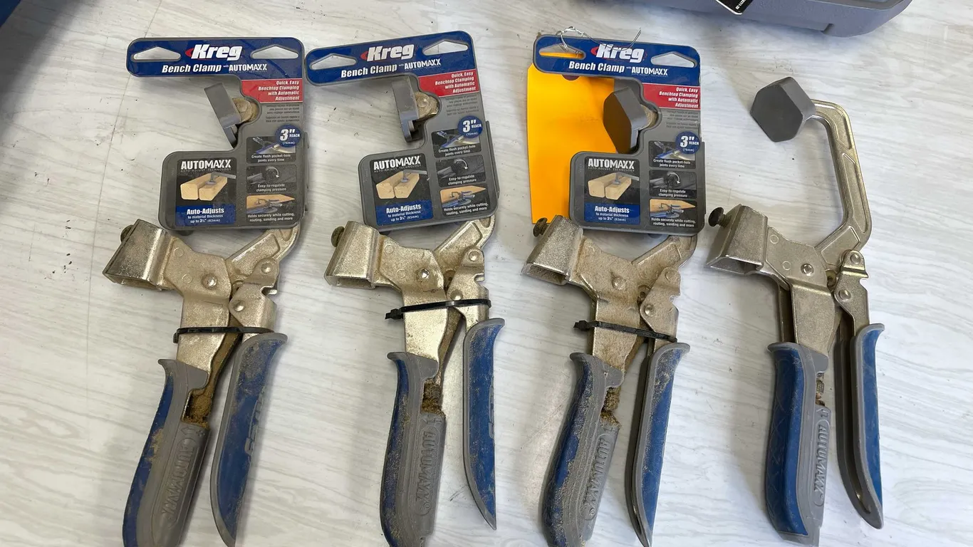 (4) Kreg Bench Clamps