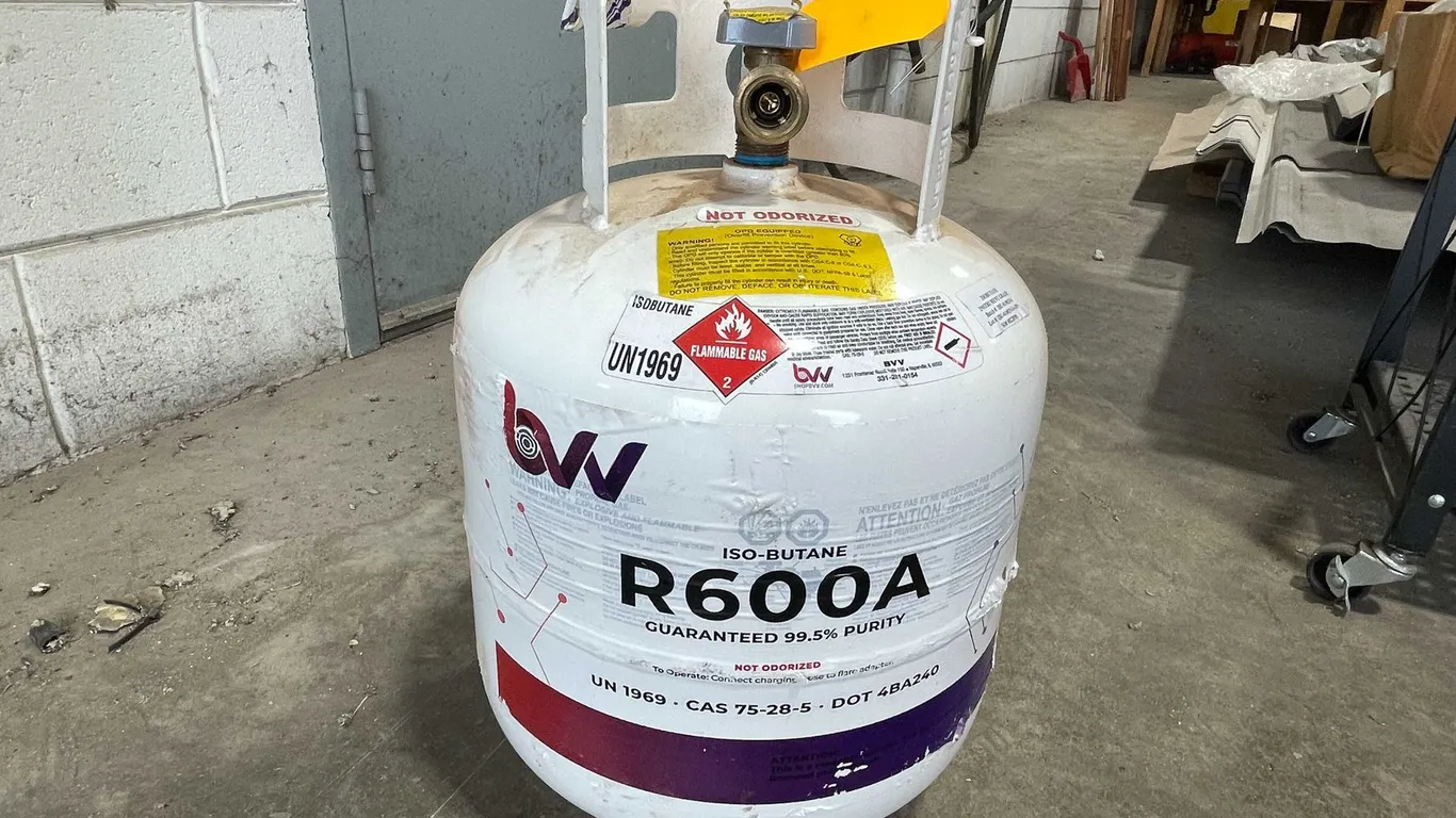 Isobutane Tank