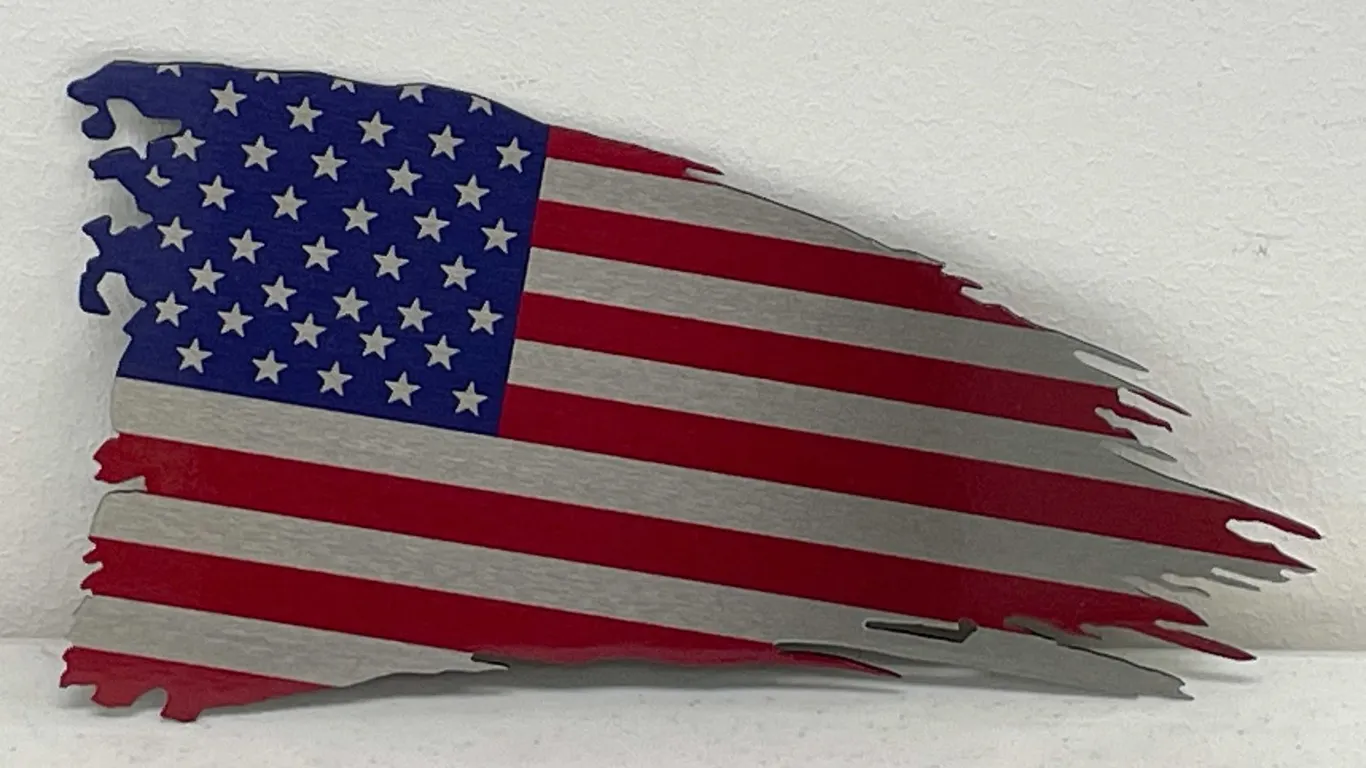 American Flag Sign