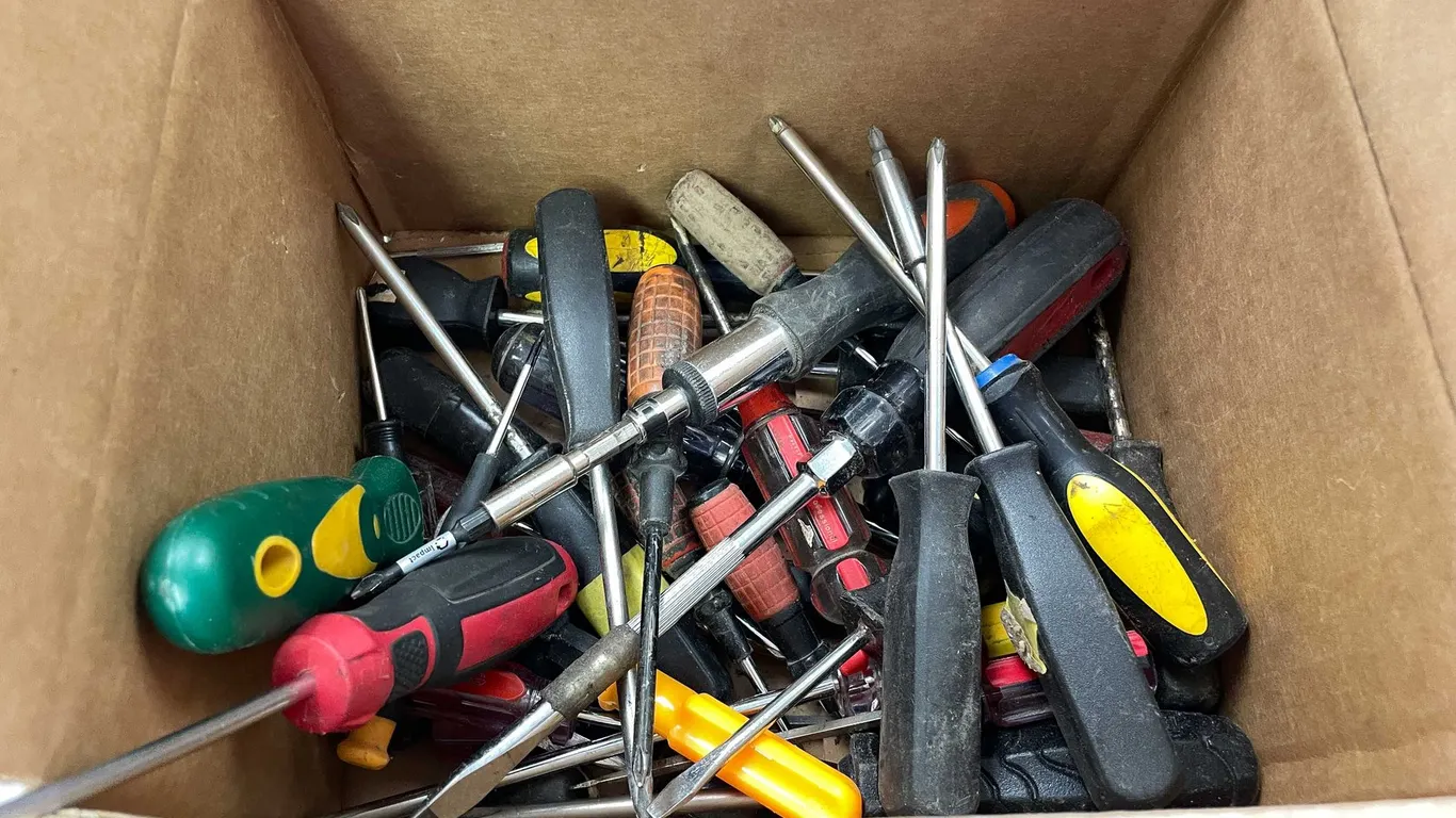Large Assortment of Screwdrivers