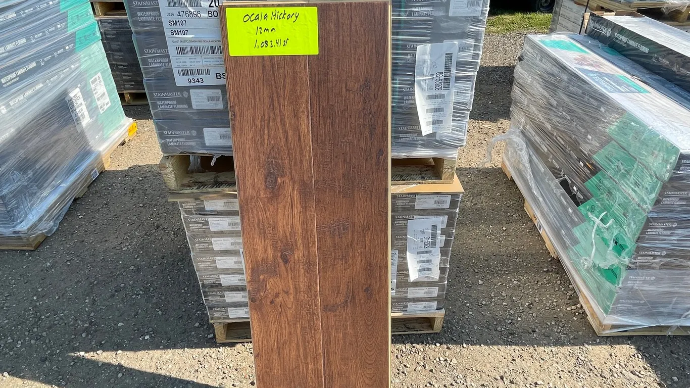 441.8 Sq. Ft. Stainmaster PetProtect OCALA HICKORY Oak Waterproof Flooring