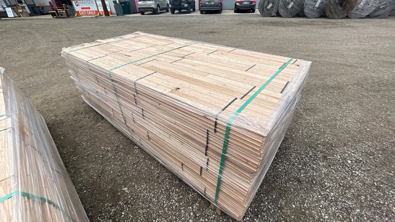 823 Square Feet of 2 1/4" Red Oak Flooring