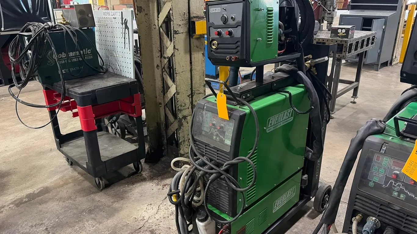 Everlast Power I-MIG 353DPi Welding Systems On Carts