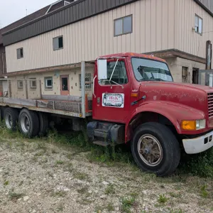 1991 International 4900 6x4 Stake Truck (Has Wi Title)
