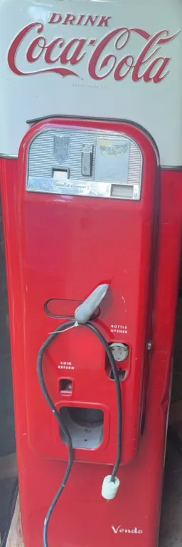 Vendo Coca-Cola Bottle Vending Machine Model 81D