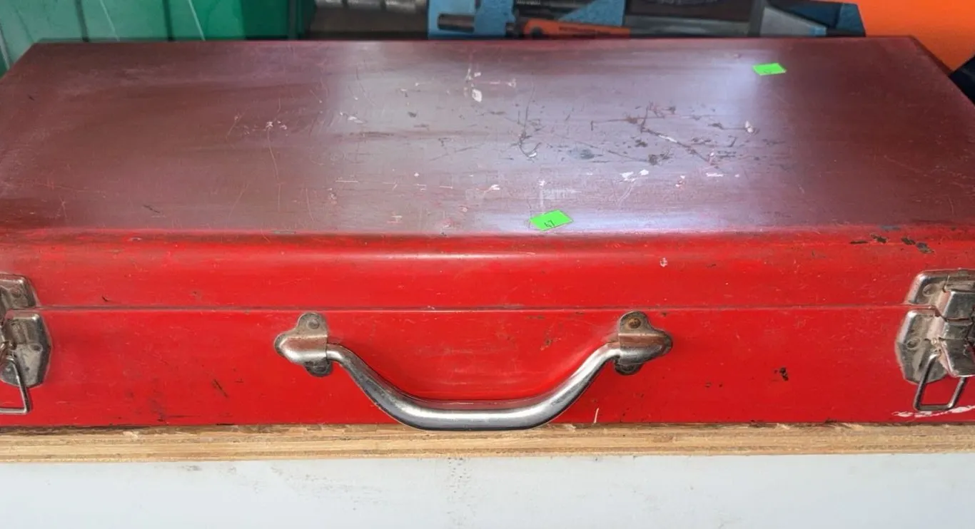 Milwaukee Sawzall Reciprocating Saw with Red Metal Case