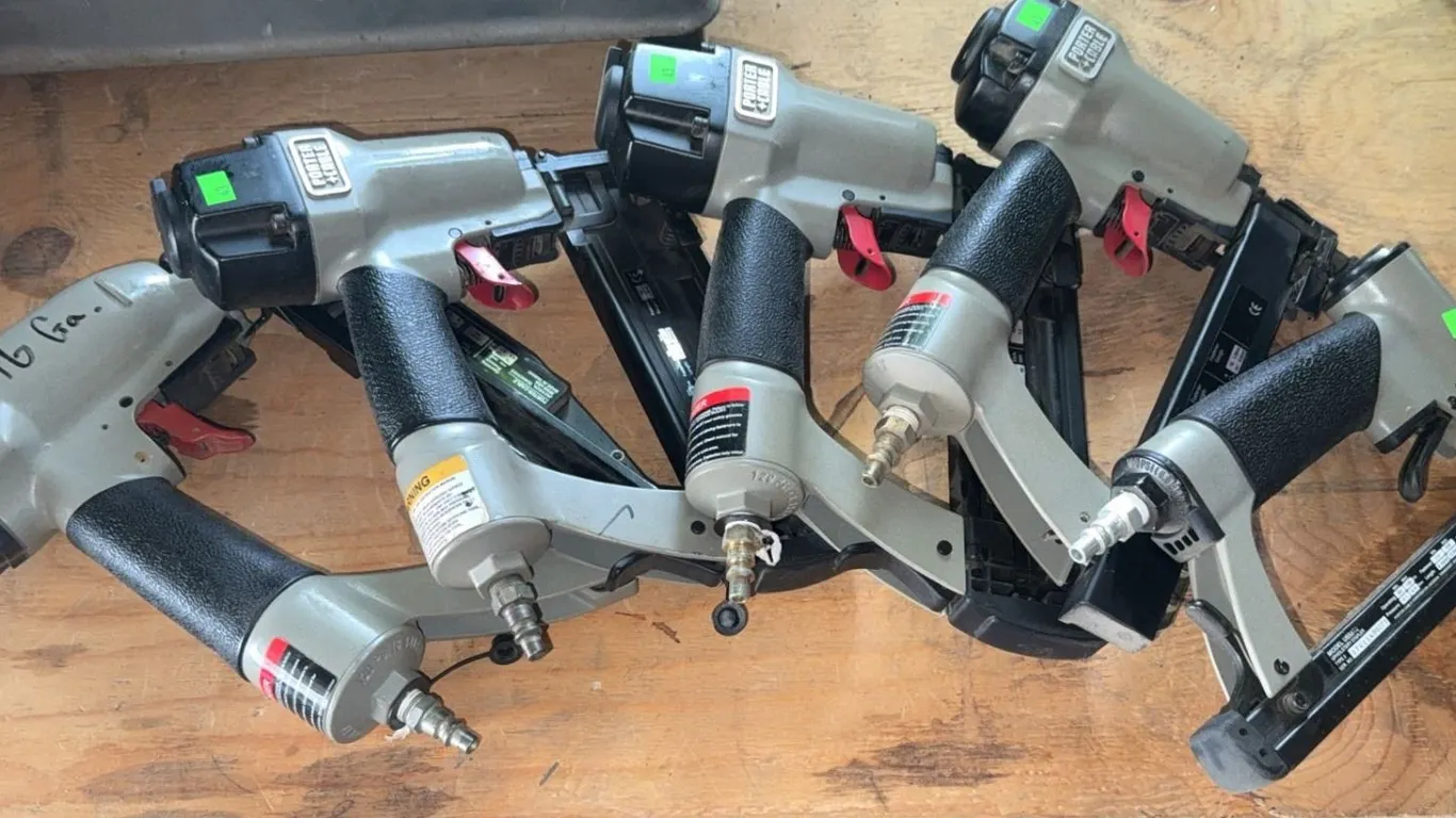 Porter-Cable Pneumatic Nail Gun Assortment, 5 Pieces