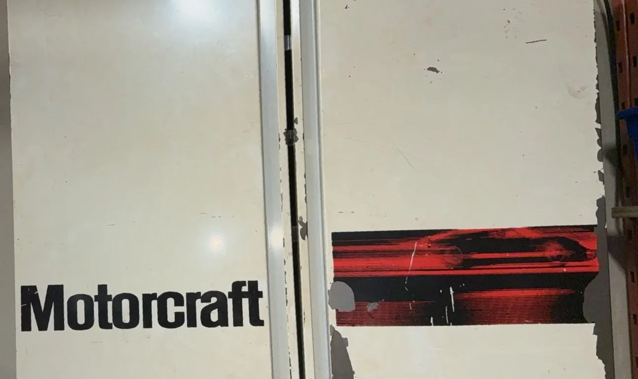 Motorcraft Metal Wall Cabinet with Shelves
