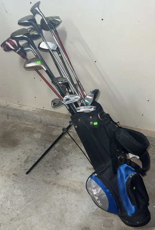 RAM Golf Junior Club Set with Stand Bag, Assorted Clubs