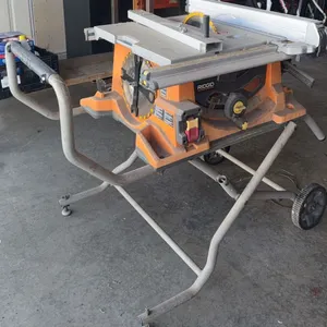 Ridgid R45101 10-Inch Table Saw with Rolling Stand